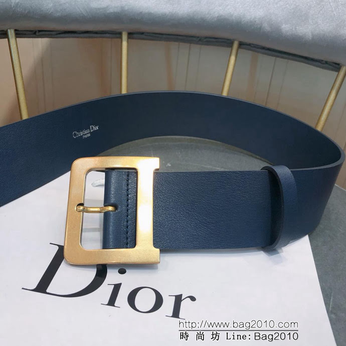 DIOR迪奧 ZP同步 復古D字扣 進口雙面頭層腰封 精緻奢華  xfp1262